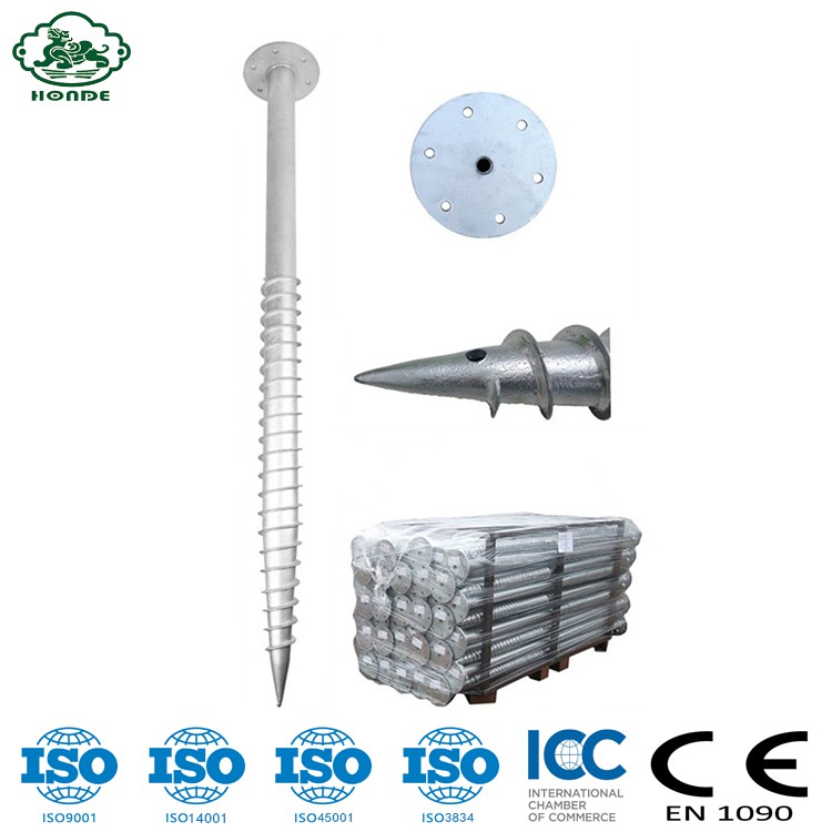 Mobile Home Ground Screw Foundation